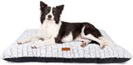 🐾 uligota plush dog bed: soft and machine washable cat mat with anti-slip base - ideal for kennels and crates logo