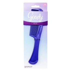 img 4 attached to 🔀 Goody Styling Essentials Super Hair Comb: Assorted Color, Pack of 3 - Find the Perfect Comb for Your Hair (Package May Vary)