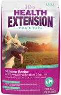 🐶 optimized for search: health extension grain free dry dog food - salmon recipe logo