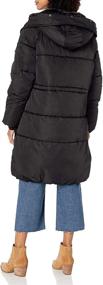 img 1 attached to Steve Madden Womens Puffer Chevron Women's Clothing in Coats, Jackets & Vests