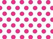 pink white polka tissue paper logo