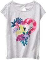 gymboree little sleeve triangle printed girls' clothing - fashionable and fun outfits for young fashionistas logo