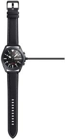 img 1 attached to 📱 Renewed Samsung Galaxy Watch3 45mm Smartwatch + Extra Band, Mystic Black (SM-R840NZKCXAR)