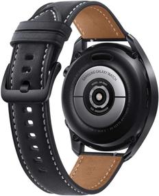 img 3 attached to 📱 Renewed Samsung Galaxy Watch3 45mm Smartwatch + Extra Band, Mystic Black (SM-R840NZKCXAR)