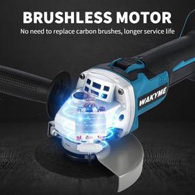 img 3 attached to 💪 Enhanced Performance: Cordless Grinder Battery Variable Brushless – Unleashing Power and Versatility