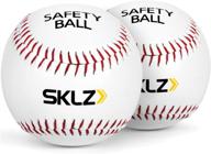 🧸 safe and soft: sklz soft cushioned safety baseballs - 2 pack logo