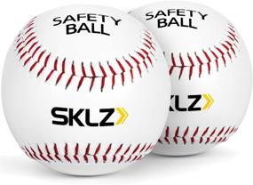 img 1 attached to 🧸 Safe and Soft: SKLZ Soft Cushioned Safety Baseballs - 2 Pack