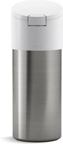 img 4 attached to KOHLER K-6382-0 Stainless Steel White Dispenser (Wipes Not Included) - Improved SEO