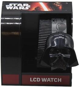 img 1 attached to Star Wars Kids' DAR3588 Digital Display Analog Quartz Grey Watch: The Perfect Timepiece for Young Star Wars Fans
