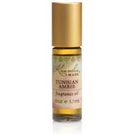 🌹 kuumba made tunisian amber fragrance oil roll-on - long-lasting 1-unit, .125 fl oz / 3.7 ml for intense aromatherapy logo