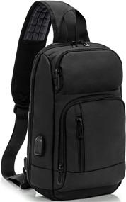 img 4 attached to 🎒 KINGSLONG Waterproof Charging Crossbody Backpack