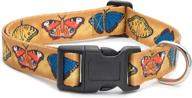 🦋 adorable animal bug themed dog collar: butterfly design for small breeds logo