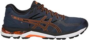 img 1 attached to 👟 ASICS GelGlyde Running Shoes in Black Safety Yellow: Stability and Style Combined