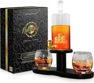 🥃 nutrichef ncgds16 whiskey decanter - 780ml decanter for optimal aeration and flavor enhancement logo