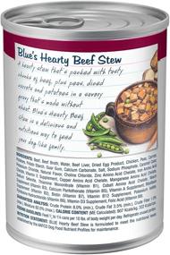 img 2 attached to 🐶 Blue Buffalo Blue's Stew Grain Free Natural Wet Dog Food, 12.5 oz can (Pack of 12)