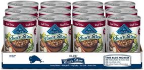 img 4 attached to 🐶 Blue Buffalo Blue's Stew Grain Free Natural Wet Dog Food, 12.5 oz can (Pack of 12)