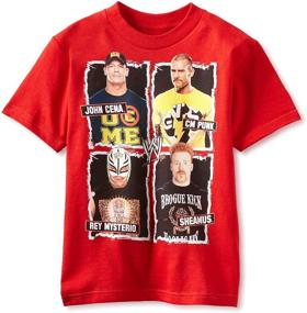 img 1 attached to WWE Boys Faces T Shirt X Large