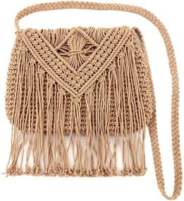 img 2 attached to DIGOGO Crossbody Shoulder Bohemian Handwoven