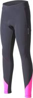 🚴 high-quality beroy women's cycling tights with thick padding - ultimate cycling bike pants logo