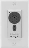 🔘 fanimation tw40wh ceiling fan wall control: efficient white control panel logo