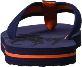 img 2 attached to 👣 Стильные детские трендоноски Geo Flip-Flop от Polo Ralph Lauren