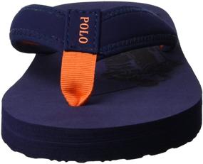 img 3 attached to 👣 Стильные детские трендоноски Geo Flip-Flop от Polo Ralph Lauren