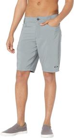 img 1 attached to Oakley Base Hybrid Shorts Steel Men's Clothing in Active