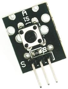 img 3 attached to HUABAN 3 Pack KY-004 3Pin Button Key Switch Sensor Module