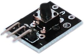 img 1 attached to HUABAN 3 Pack KY-004 3Pin Button Key Switch Sensor Module
