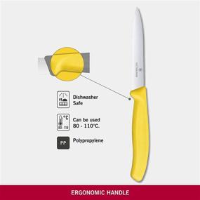 img 1 attached to Victorinox Classic Paring Inches Yellow