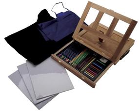 img 1 attached to 🎨 Conveniently Packed Royal & Langnickel Drawing Easel Art Set with Portable Storage Bag