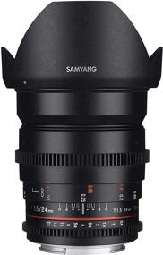 img 4 attached to 📷 Samyang 24mm T1.5 Cine Wide Angle Lens for Sony NEX - SYCV24M-NEX