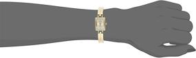 img 2 attached to ⌚ Gold-Tone Dress Watch for Women - Anne Klein 10-5404CHGB