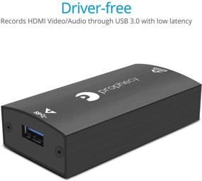 img 2 attached to 🎮 gofanco Prophecy USB 3.0 HDMI Видео захват устройство – Захват геймплея, стриминг и обмен, 1080p @60 Гц, Минимальная задержка, Совместимо с игровыми приставками Xbox Series и PS4, Захват игрового процесса (PRO-CaptureHD)