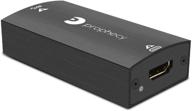 🎮 gofanco prophecy usb 3.0 hdmi видео захват устройство – захват геймплея, стриминг и обмен, 1080p @60 гц, минимальная задержка, совместимо с игровыми приставками xbox series и ps4, захват игрового процесса (pro-capturehd) логотип