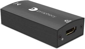 img 4 attached to 🎮 gofanco Prophecy USB 3.0 HDMI Видео захват устройство – Захват геймплея, стриминг и обмен, 1080p @60 Гц, Минимальная задержка, Совместимо с игровыми приставками Xbox Series и PS4, Захват игрового процесса (PRO-CaptureHD)