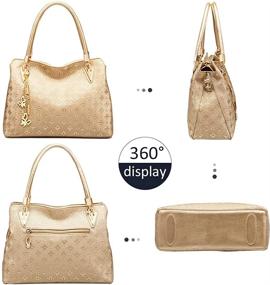 img 3 attached to 👜 Pahajim Handbag Shoulder Satchel - Versatile Women's Handbags & Wallets for Every Occasion