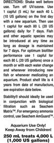 img 3 attached to 🐠 Seachem Stability 250ml: The Ultimate Fish Tank Stabilizer for Freshwater and Marine Aquariums