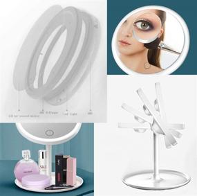img 1 attached to Janier Lighting Portable Cosmetic Magnifying