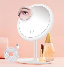 img 4 attached to Janier Lighting Portable Cosmetic Magnifying