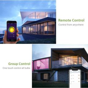 img 1 attached to Revolutionary Dimmable Changing Lights: Compatible with No Additional Set-up Needed