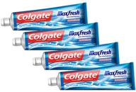 colgate toothpaste fluoride breath strips oral care logo