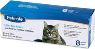 🐈 convenient petmate cleanstep jumbo litter box liners - 8 count for easy cleanup logo