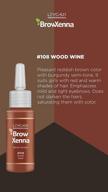 henna eyebrows professional wood browxenna logo