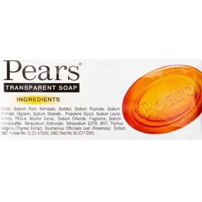 img 1 attached to 🧼 Pears Transparent Glycerin Bar Soap 3.5 Oz - Two Pack: Gentle Cleansing and Moisturizing Soap Bars