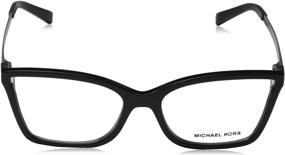 img 3 attached to 🕶️ Stylish and Sleek: Discover Michael Kors Caracas Black Eyewear