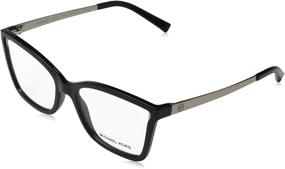 img 4 attached to 🕶️ Stylish and Sleek: Discover Michael Kors Caracas Black Eyewear