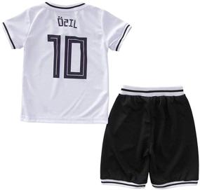 img 1 attached to 🩳 ZETIY Active Soccer Boys' Clothing Sets for Toddlers