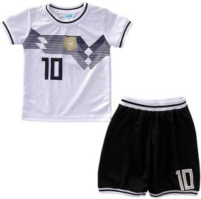 img 2 attached to 🩳 ZETIY Active Soccer Boys' Clothing Sets for Toddlers