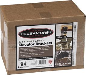 img 2 attached to 🏔️ Summit Outdoor E1008 4x4 Single Angle Elevator Brackets, Set of 2, Black
